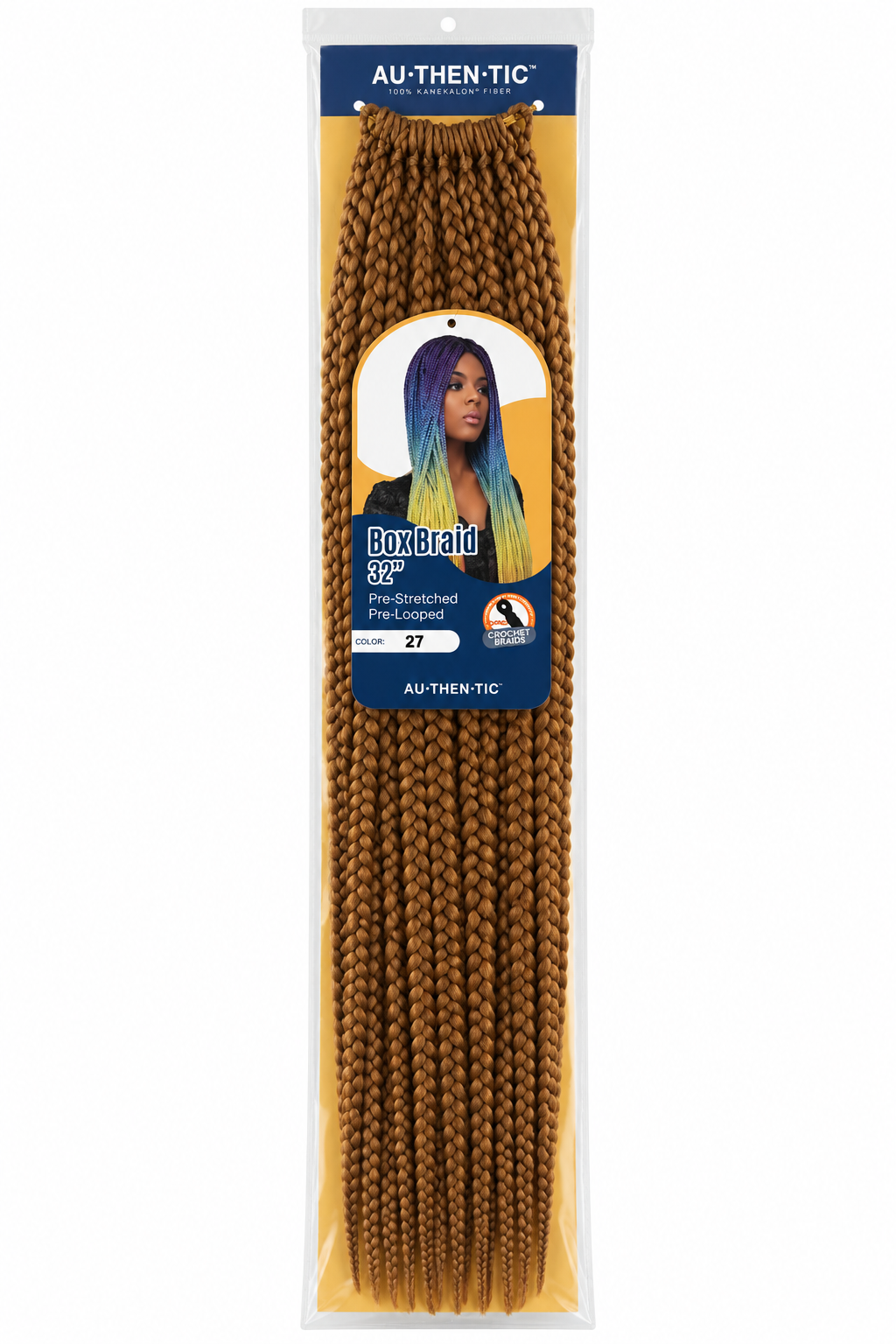 Authentic Box  Braid Crotchet 32”
