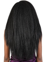 Glam Touch Lace Wig Kinky Edges Natural Black