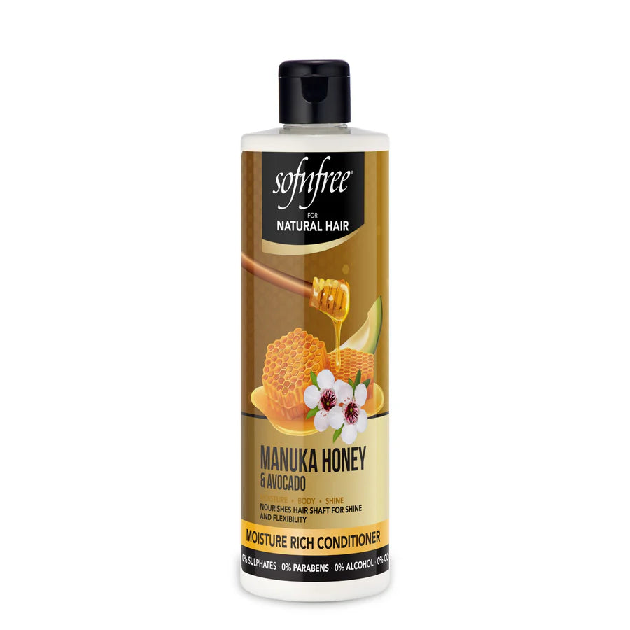 Sofn’Free Manuka Honey & Avocado- Moisture Rich Conditioner