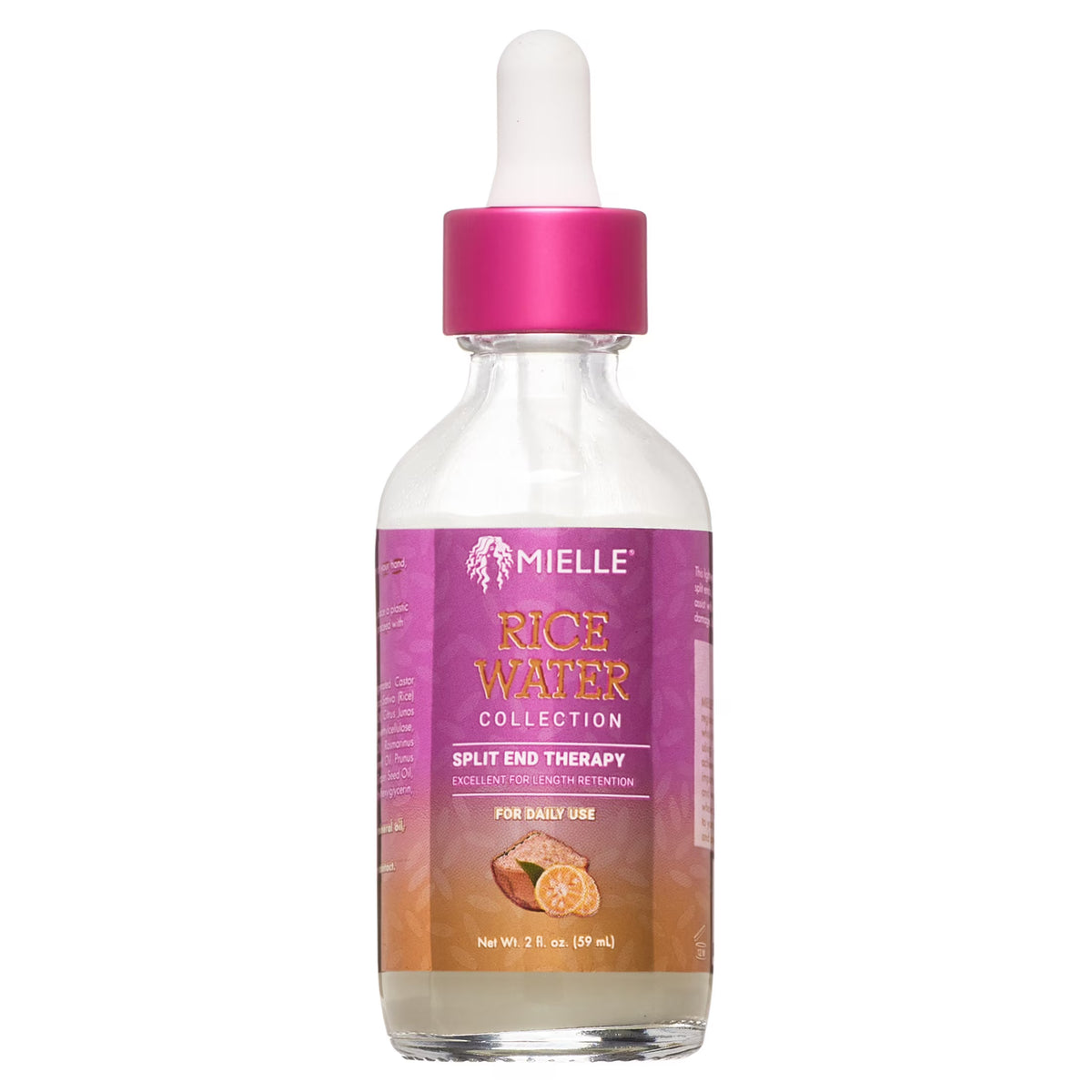 Mielle Rice Water Split End Hair Therapy Length Retention Drops