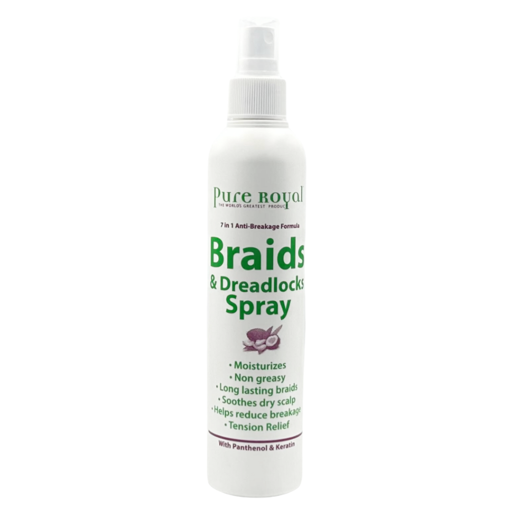 Pure Royal braid and dreadlocks spray