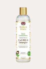 African Pride Moisture Miracle Aloe & Coconut Water Curl Milk & Detangler(354 mL)