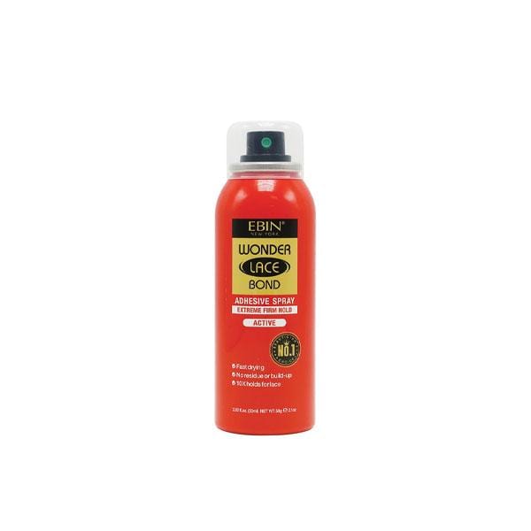 Ebin New York Wonder Lace Bond Adhesive Spray Firm Hold Fl Oz — Ebin New York - Wonder Lace Bond Wig Spray - EXTREME FIRM HOLD Active - (2.7 oz / 6.08 oz ) - (C)
