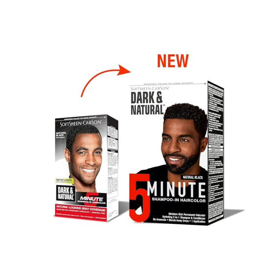 Softsheen-Carson Dark & Natural Shampoo-in Permanent Men S Hair Color
