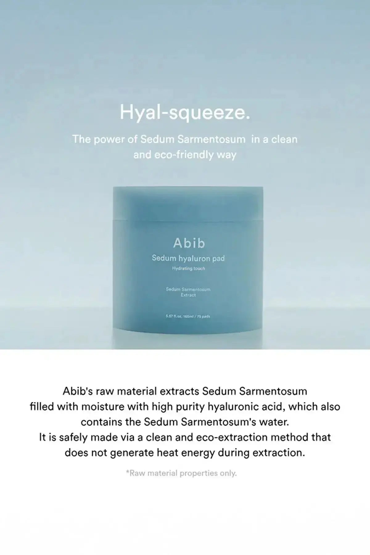Aesthetic lifestyle shot of Gentle Exfoliating Pads applied to the skin to demonstrate its soft texture and soothing effect.