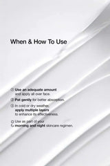 Step-by-step instructions on how to apply this alcohol free moisturizer as part of your morning and night skincare regimen.