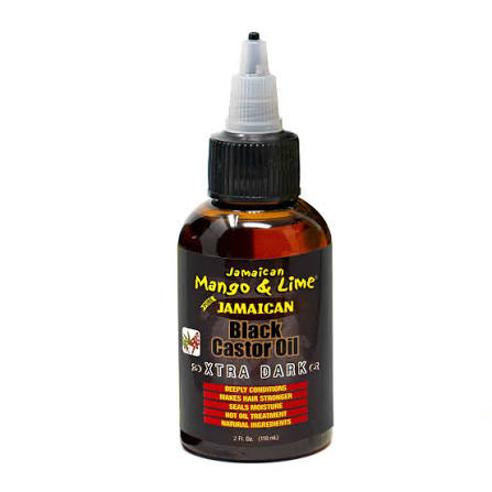 Jamaican Mango and Lime Black Castor Oil Extra Dark 2oz