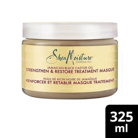 Sheamoisture Jamaican Black Castor Oil Strengthen-Grow Restore Treatment Masque oz