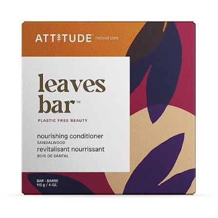 Leaves Bar Conditioner Bar Sandalwood 4 oz (113 g)