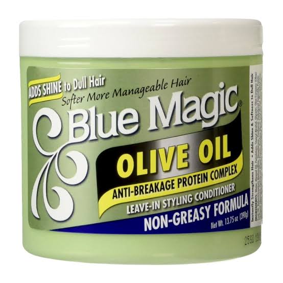 BLUE MAGIC OLIVE OIL Leave ln Conditioner