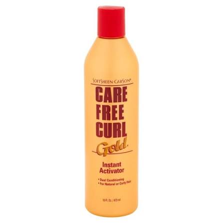 CARE FREE CURL Gold Hair & Scalp Spray