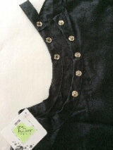 Fromm 1907 Black Water & Stain Repellent Hairstyling Snap Cape w/Teflon Coating
