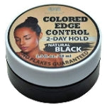 ON Natural Colored Edge Control 2-Day Hold-Natural Black 2.3 Oz