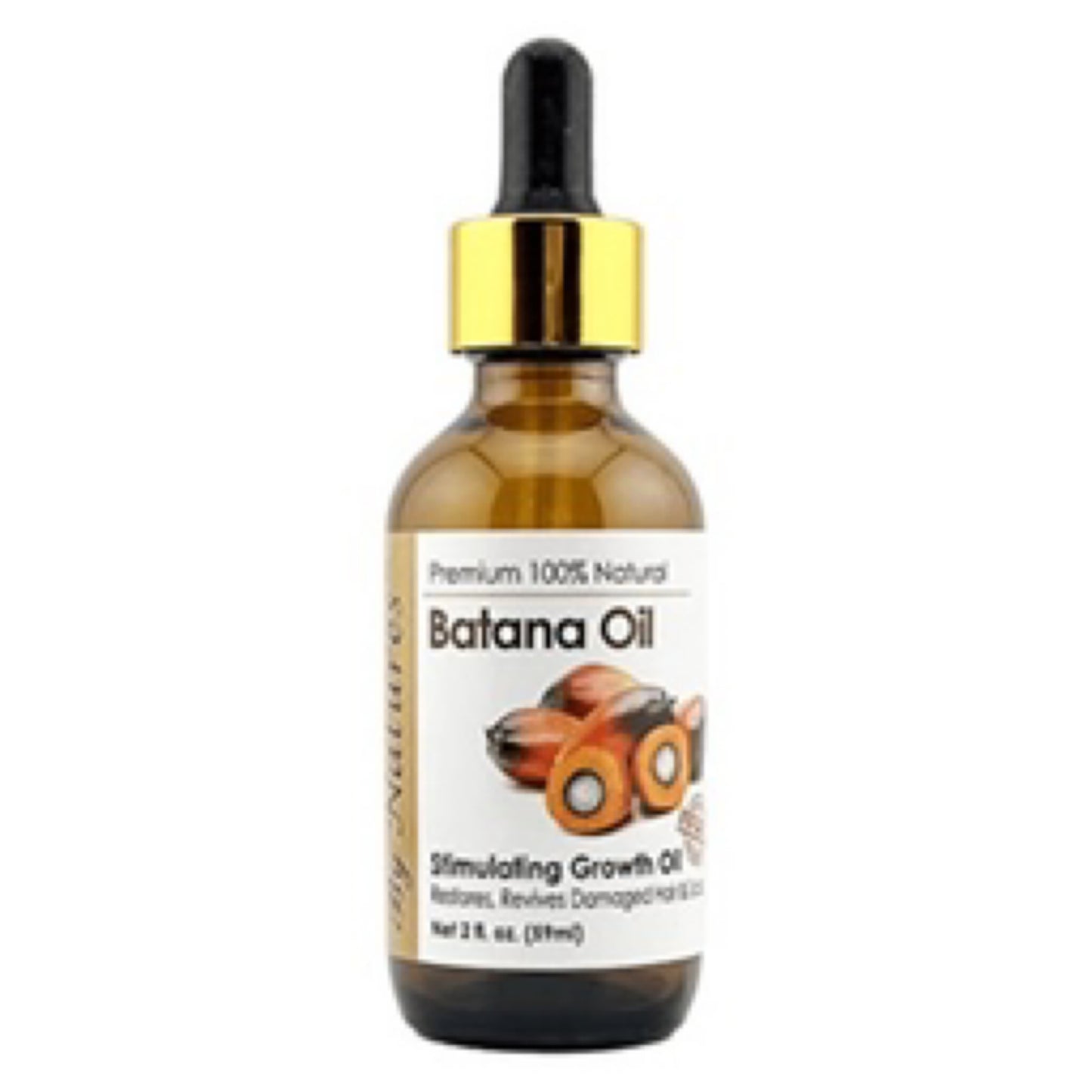 By Natures 100% Natural Premium Batana Oil 2 Fl Oz (Pack of 1)