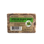 By Natures African Black Soap- Peppermint