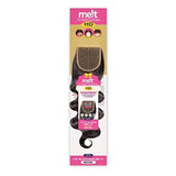 Janet Collection Natural Virgin Remy Human Hair Melt 4x5 HD Lace Closure Body (10-14") (12 Inch