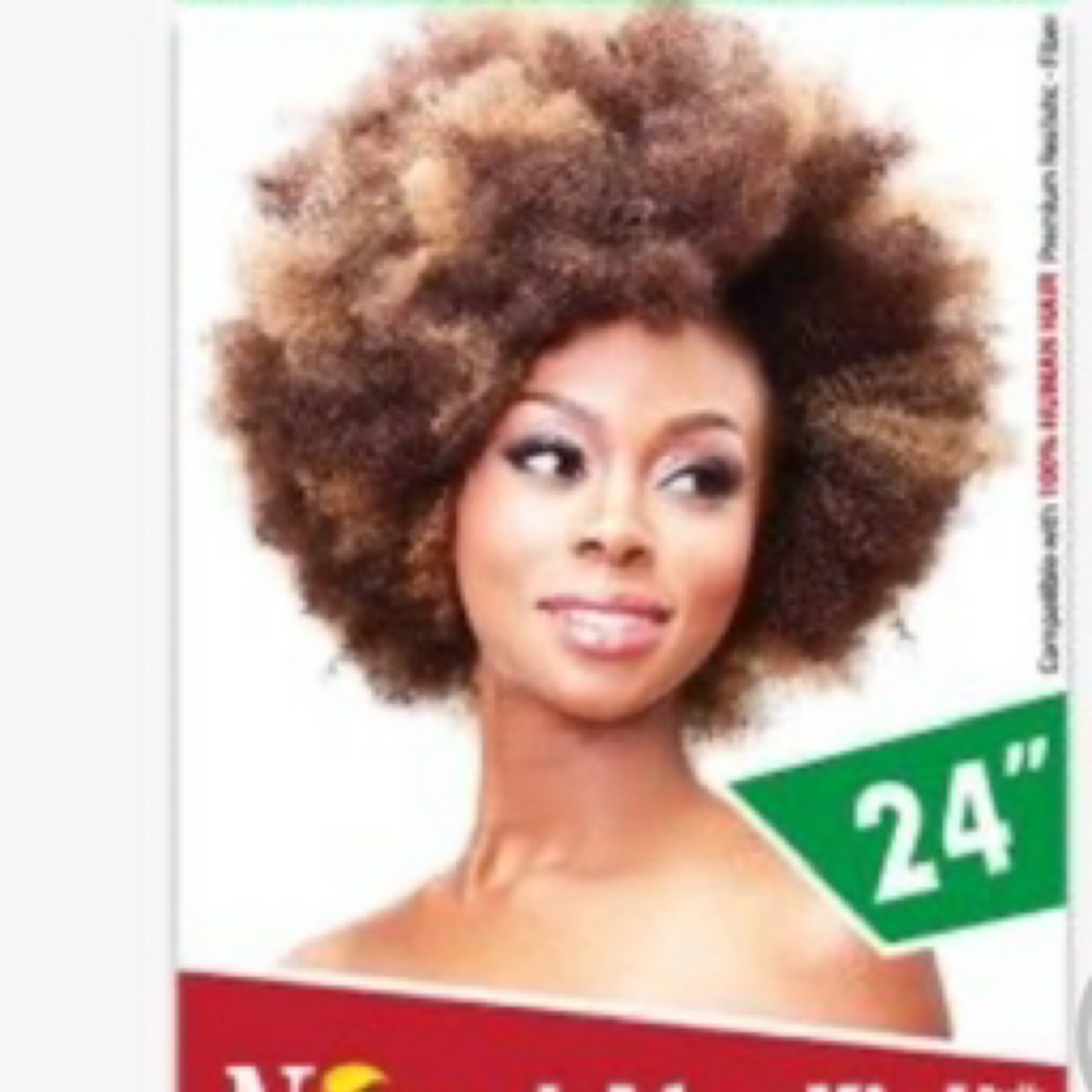 Afro Kinky bulk 24"
