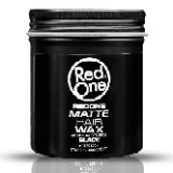 Redone Hair Styling Matte Spider Hair Wax Black 100ml | Matte Look | Women & Men Hair Wax | Maximum Control
