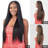 Milky Way Weave Organique Mastermix Clip In Straight 9Pcs (20-24") (24 Inch