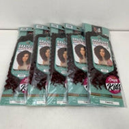 5X BOBBI BOSS Brazilian Water Wave 10” Crochet Interlocking T1B/BUG Natural TEX