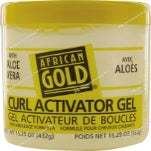 African Gold Curl Activator Gel 15.25oz