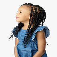 Sensationnel RuWA 3X Pre-Stretched Kids Braid 12 (COLOR:1B Off Black)