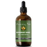 Sunny Isle Rosemary Mint Hair and Strong Roots Oil 3oz | Infused with Biotin & Jamaican Black Castor Oil | Strengthen and Nourish Hair Follicles | Dry Scalp