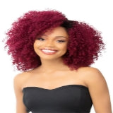 BFF Human Hair Blend Curly Afro Half Wig BOINA — colour P1B/30