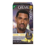 Men's Hair Color by Creme of Nature, Jet Black, Moisture-Rich Color with Shea Butter Conditioner