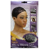 Qfitt Mesh Wig and Weave Cap (Closed Top)