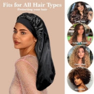 Studio Limited Extended Silky Braid Hair Bonnet