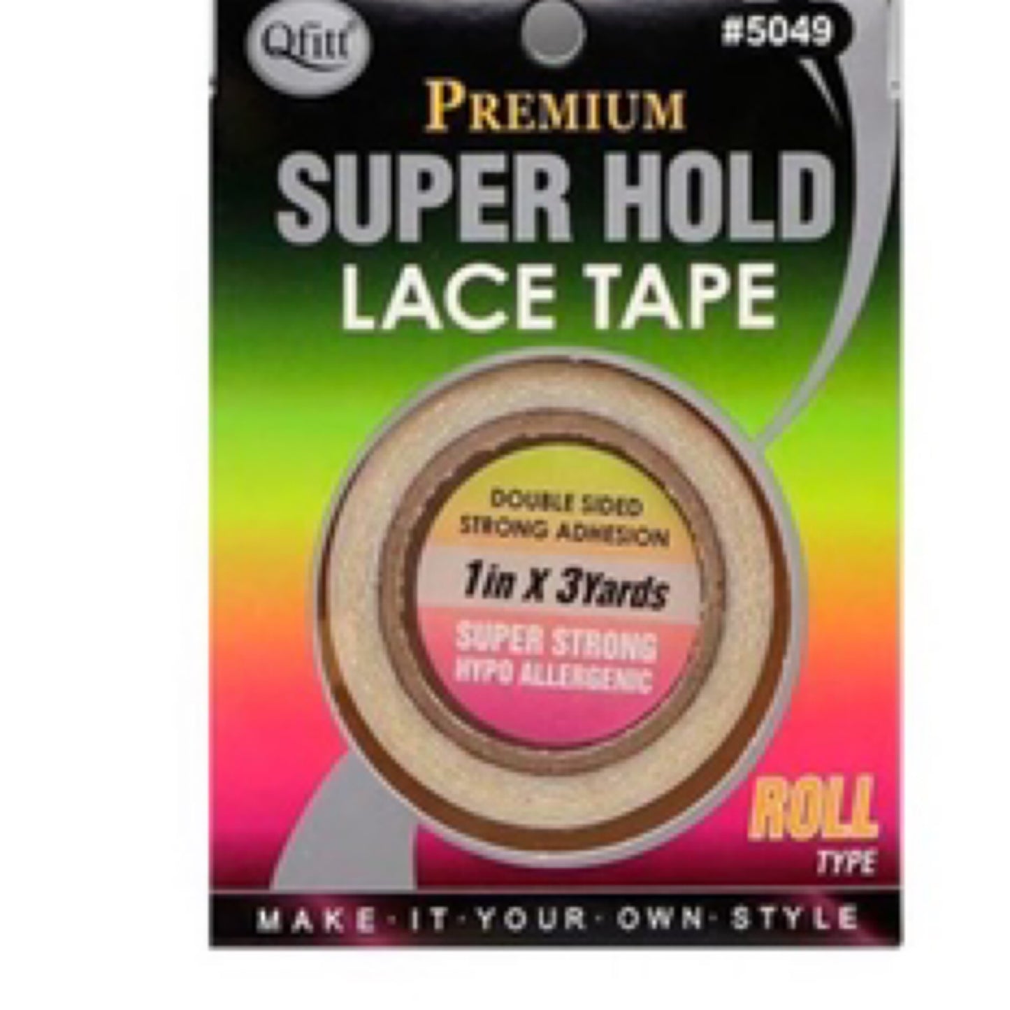 Qfitt Super Hold Lace Tape Roll