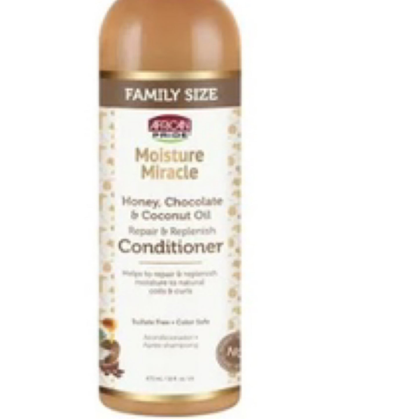 African Pride Moisture Miracle Shine Enhancing Repair and Replenish Daily Conditioner oz
