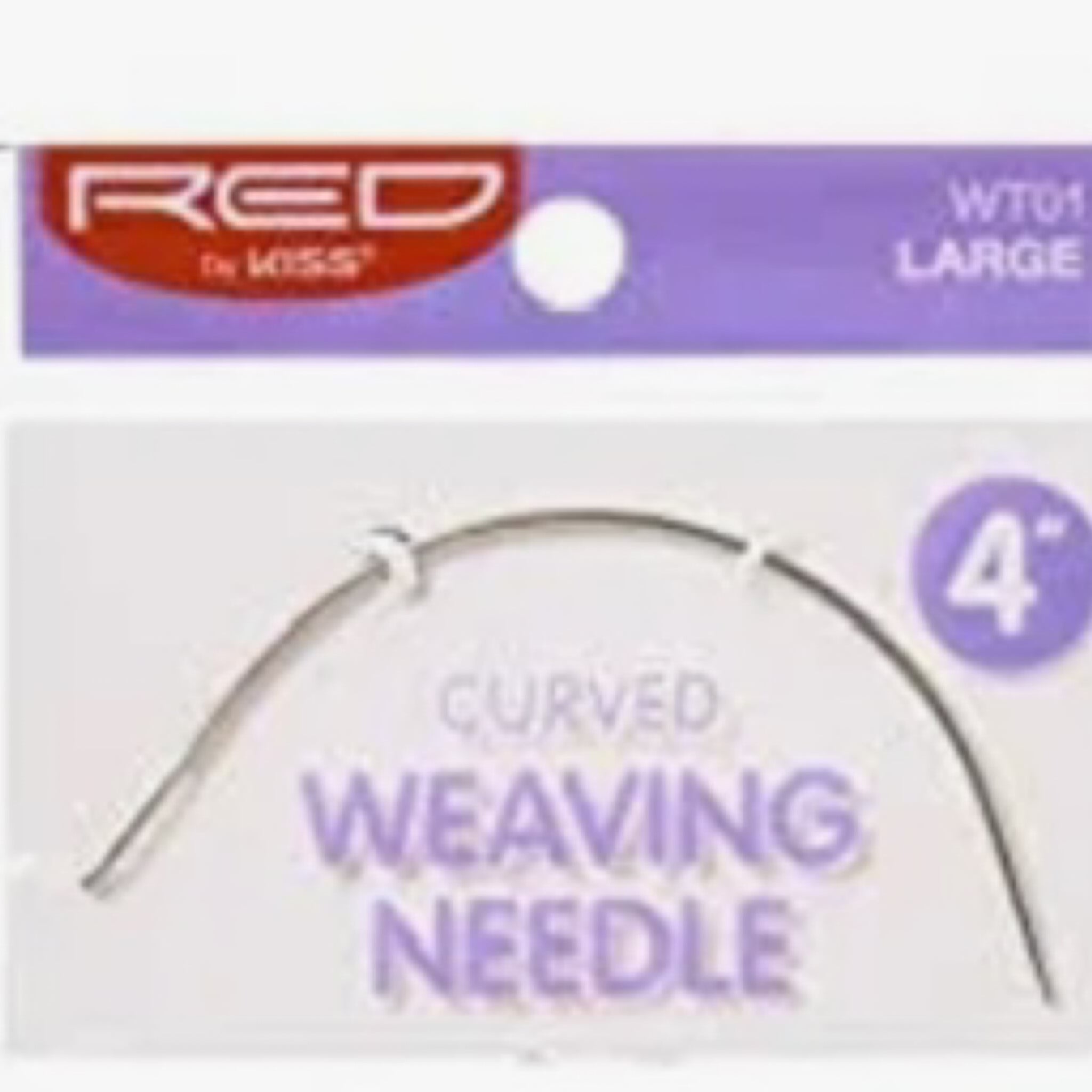 Red by Kiss Curved Weaving Needle- L