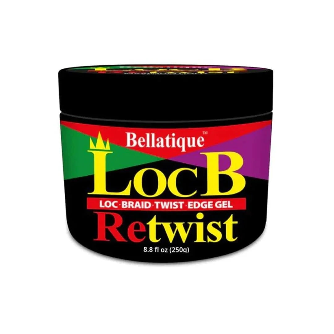 Loc B Retwist 8.8 Oz Edge Gel By Bellatique Hair Styling
