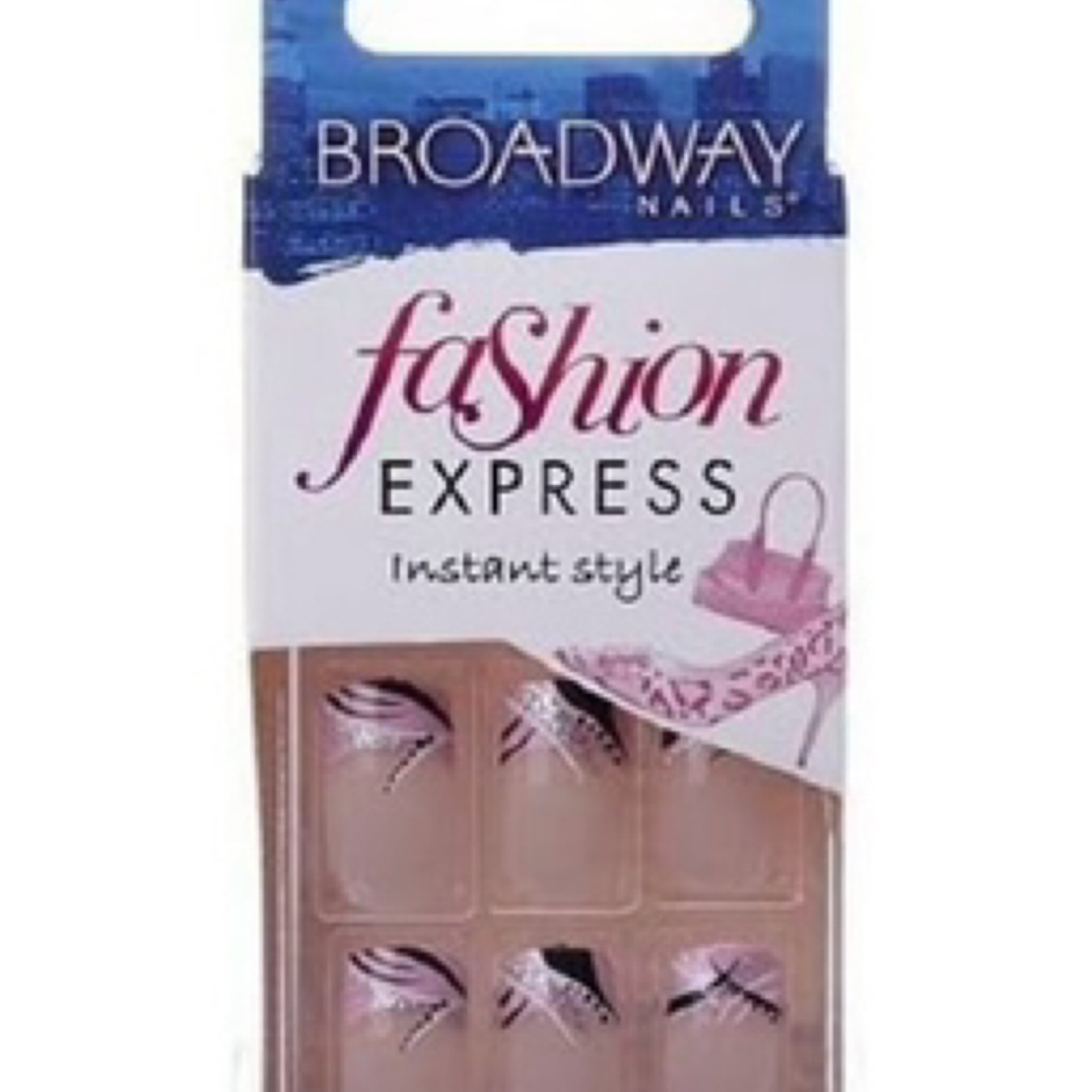 Broadway Nails Fashion Express Paparazzi 24 Medium Length Nails