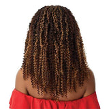Outre X-Pression Twisted Up 4x4 Lace Front Braid Wig Kinky Boho Passion Waterwave 18" (613) — Outre X-Pression Twisted Up 4X4 Lace Front Wig - KINKY BOHO PASSION WATERWAVE 18"