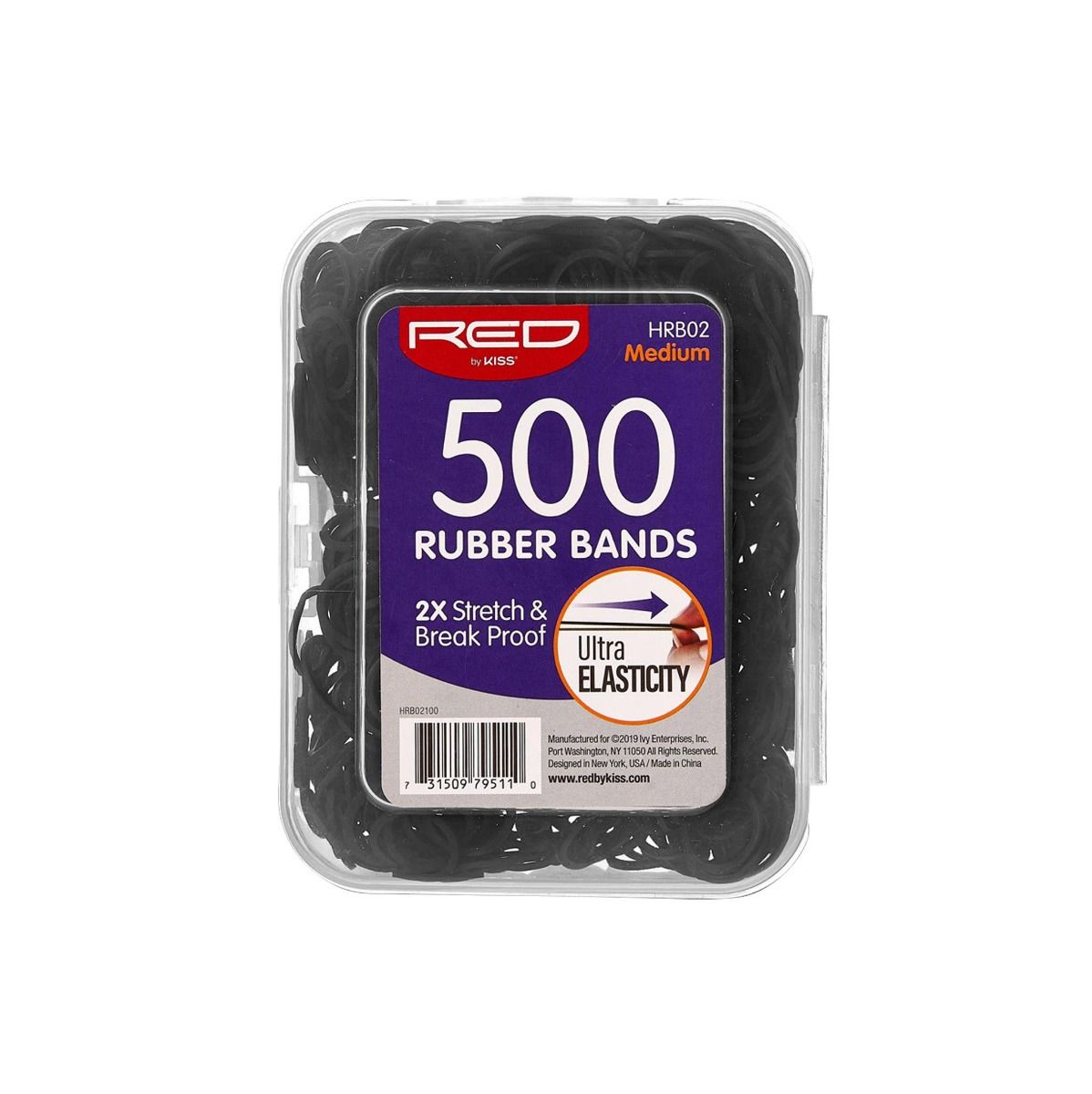 Rubber bands 1000 black