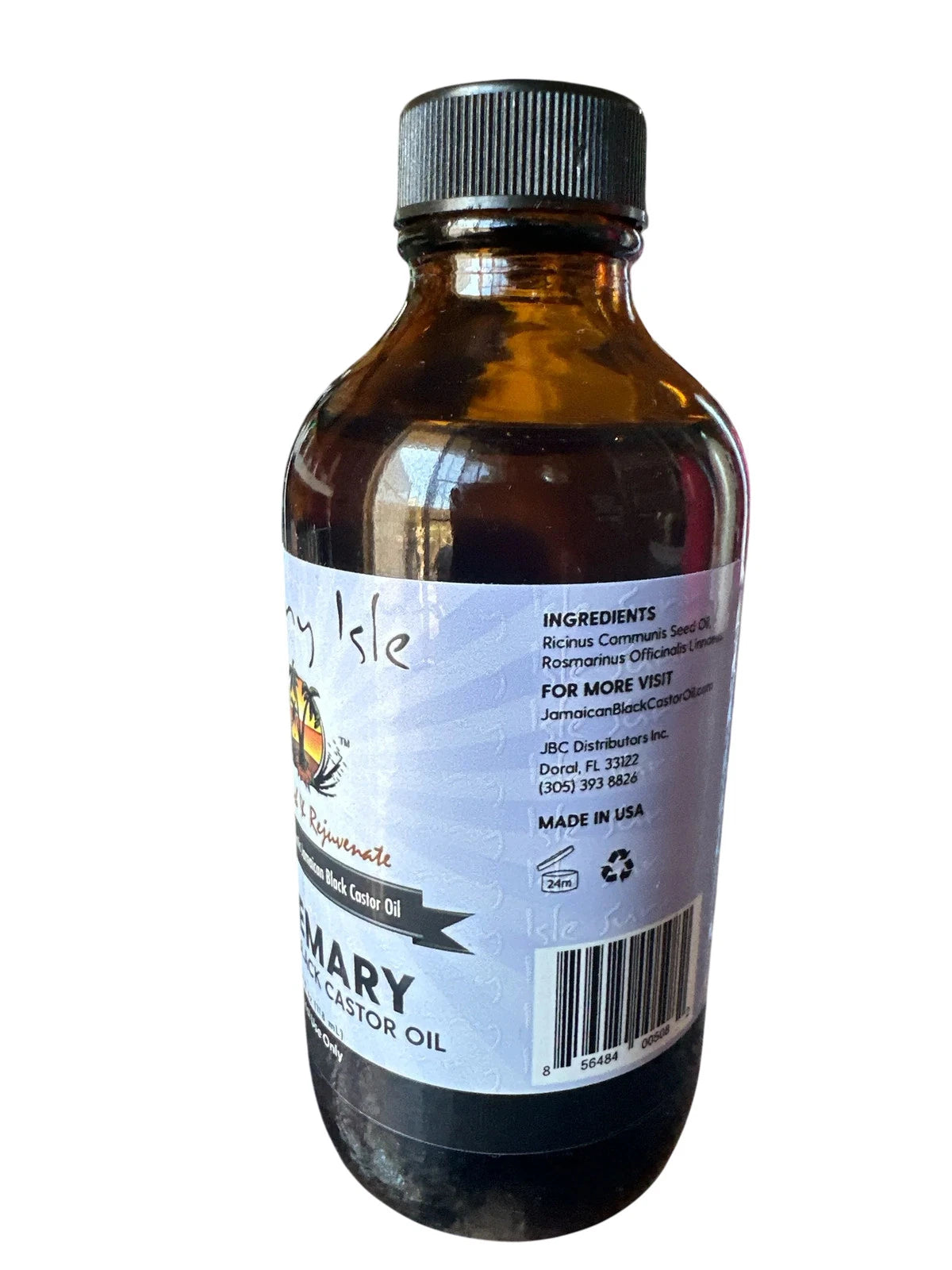 Sunny Isle Rosemary Jamaican Black Castor Oil 4oz w/Applicator