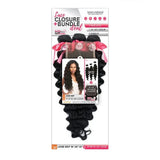Sensationnel B&N 13x4 HD Lace Frontal Bundle Deal Loose Deep — Size 14"