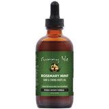 Sunny Isle Rosemary Mint Hair and Strong Roots Oil 3oz | Infused with Biotin & Jamaican Black Castor Oil | Strengthen and Nourish Hair Follicles | Dry Scalp