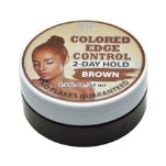 Brown Colored Edge Control Hair Gel