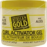 African Gold Curl Activator Gel 15.25oz