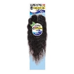 Naked Nature Human Hair Weave Wet N Wavy 2.25x4 HD Lace Closure Loose DEEP 12" (Natural)