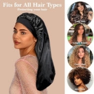 Studio Limited Extended Silky Braid Hair Bonnet