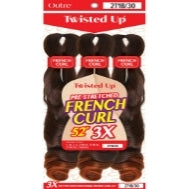 Outre X-pression-Twisted Up -DIY Pre Stretched Braid French Curl 52 3X (2T1B/425)