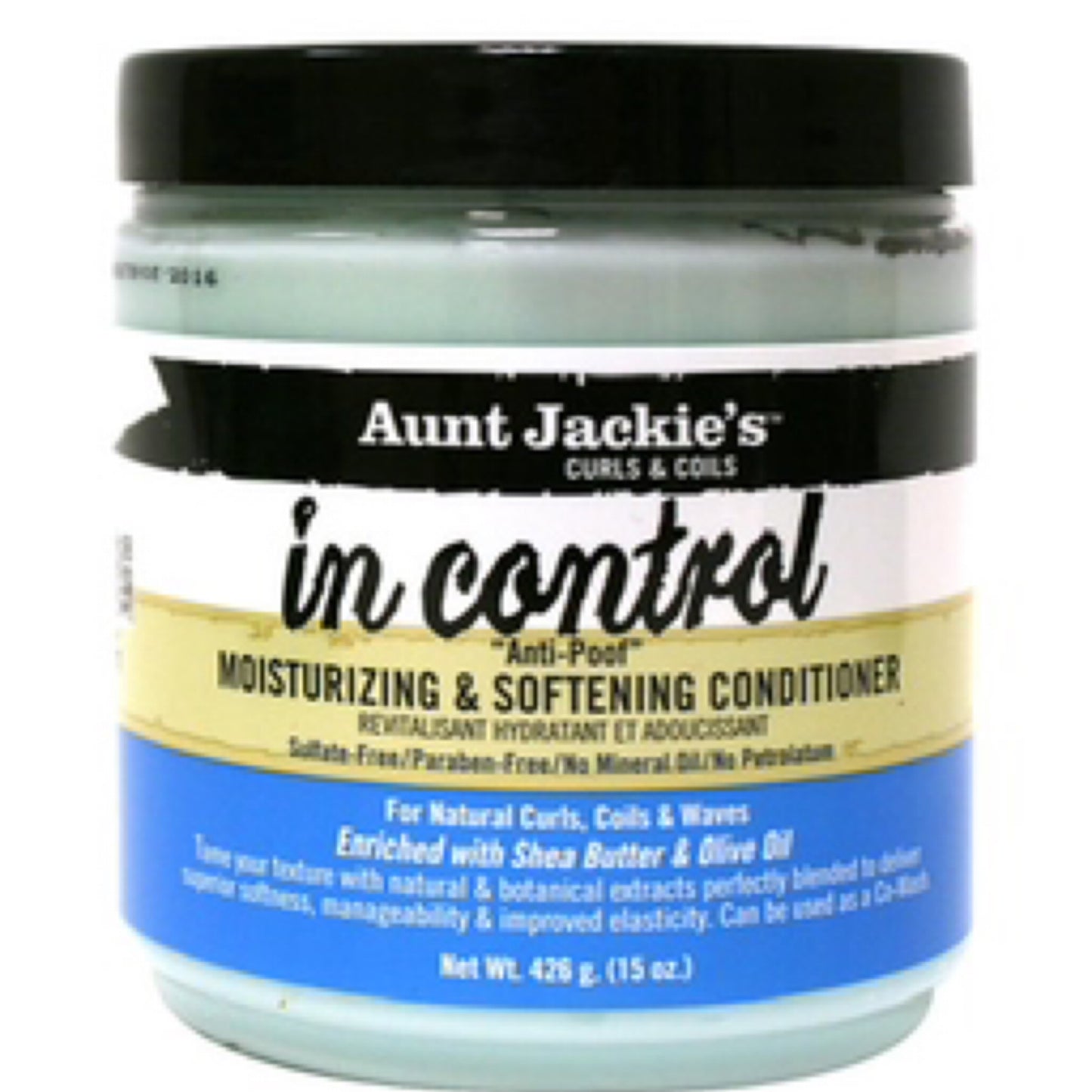 Aunt Jackie S Curls & Coils in Control Moisturizing and Softening Daily Conditioner with Collagen Rosemary oz