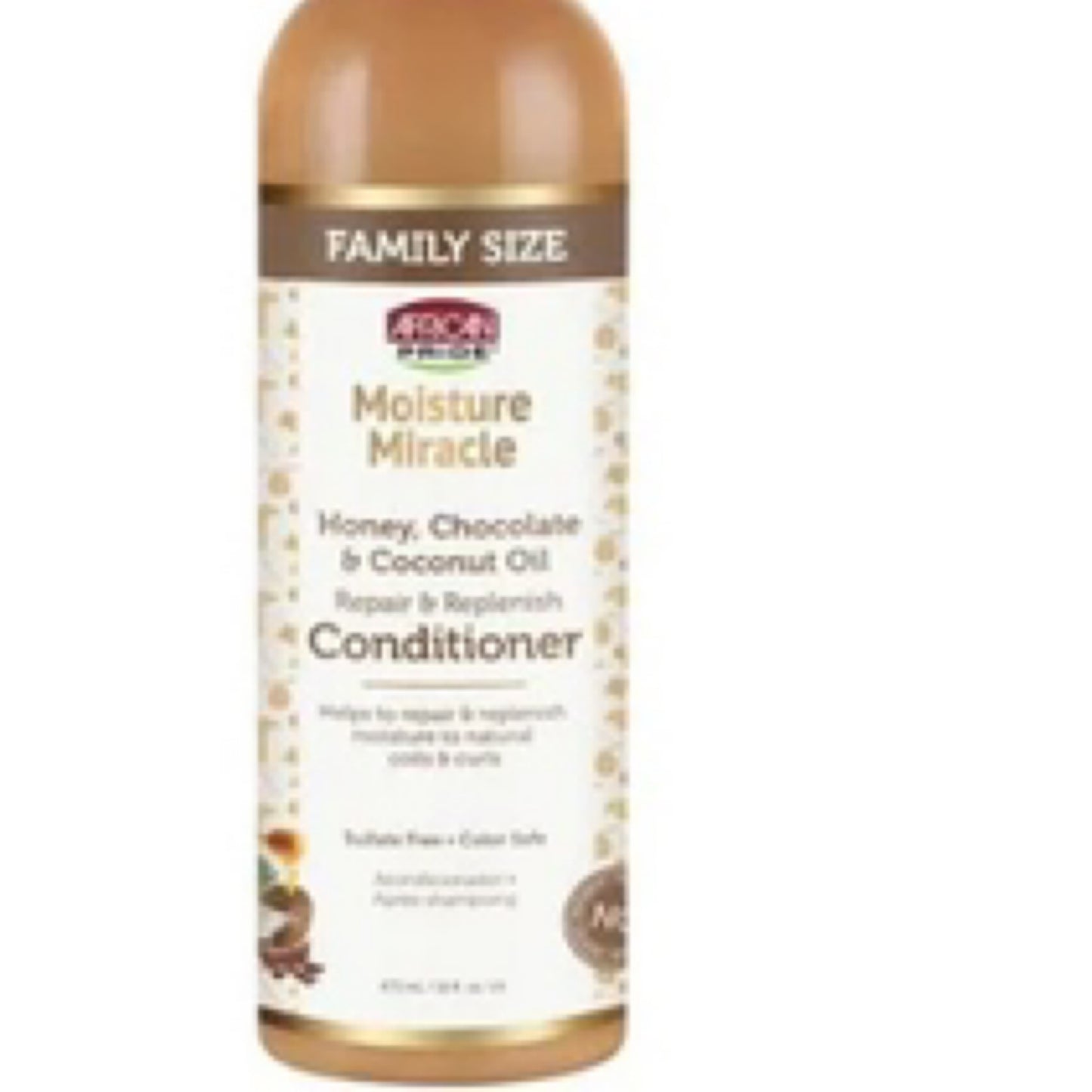 African Pride Moisture Miracle Shine Enhancing Repair and Replenish Daily Conditioner oz