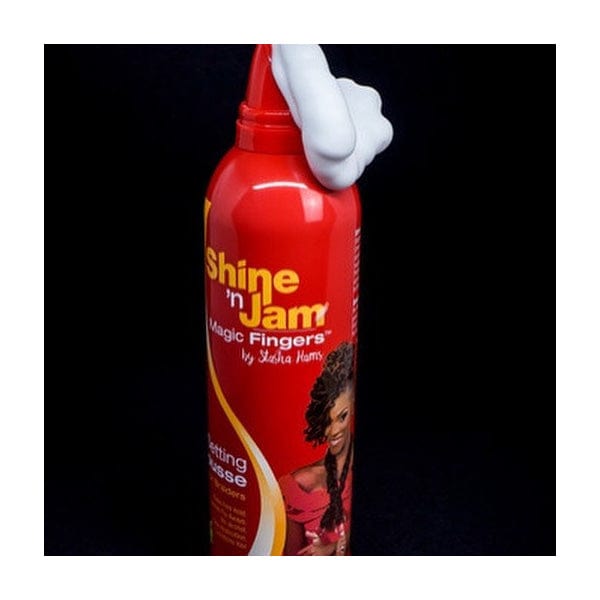 Shine N Jam Magic Fingers Setting Mousse for Braiders — Shine N Jam Magic Fingers For Braiders Setting Mousse-12oz-(C)