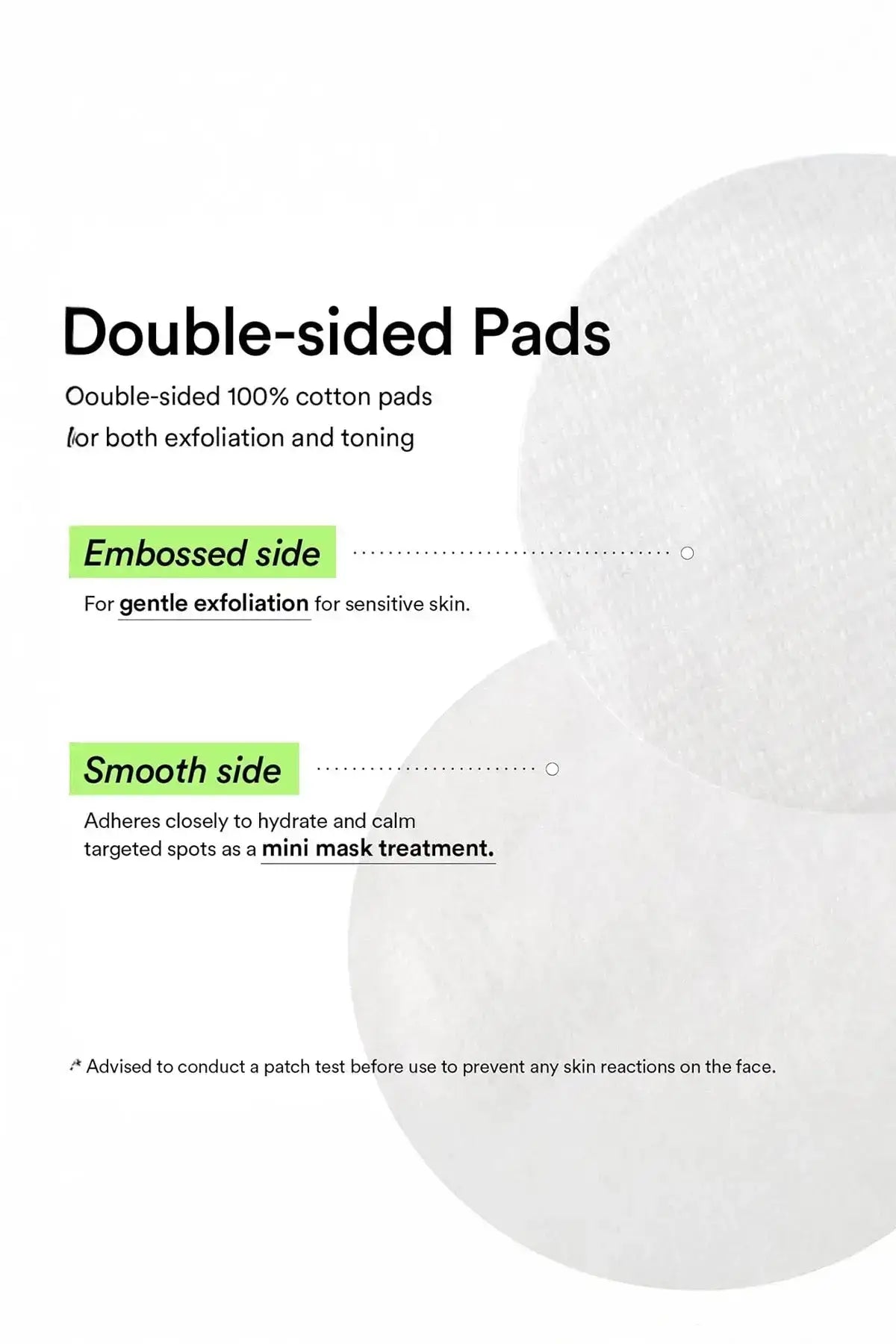 Stacked layers of the best toner pad for sensitive acne prone skin, highlighting the deep essence saturation.